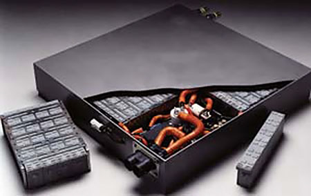 
Ovshinky’s NiMH battery powers electric motors that enable hybrid cars to have smaller, more fuel-efficient gas engines.
